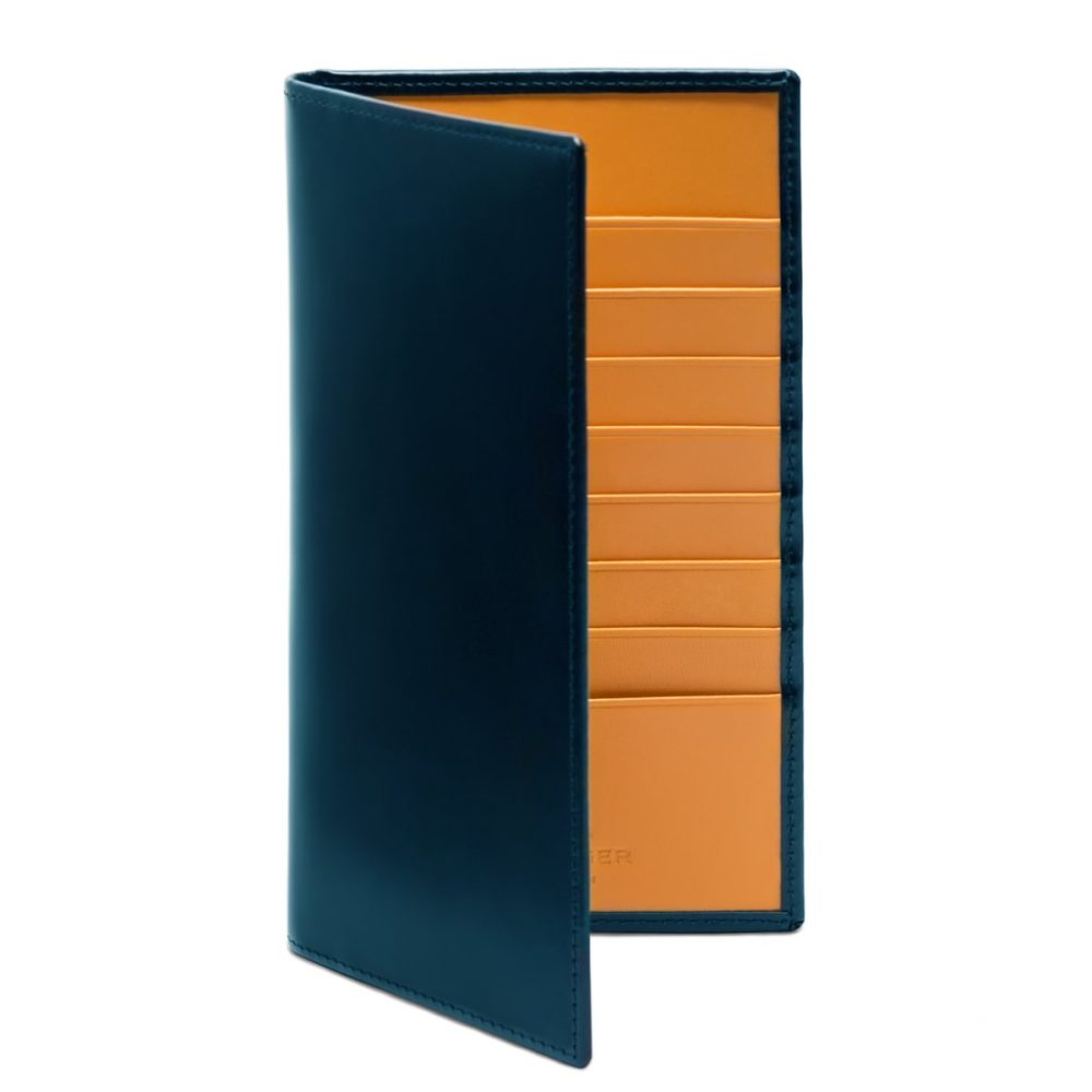 BRIDLE HIDE Coat Wallet w. 8 C/C