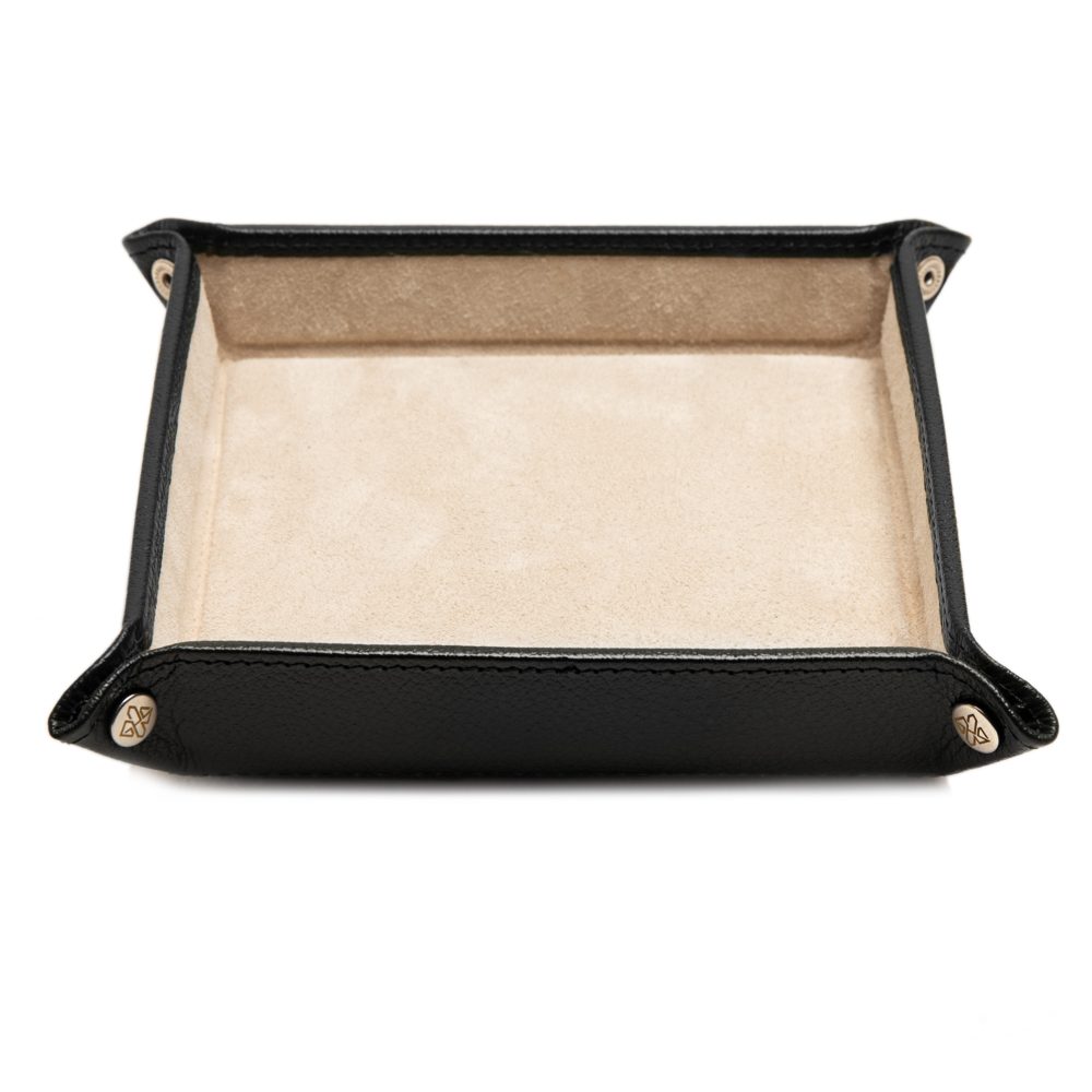 CAPRA ECRU Square Valet Tray