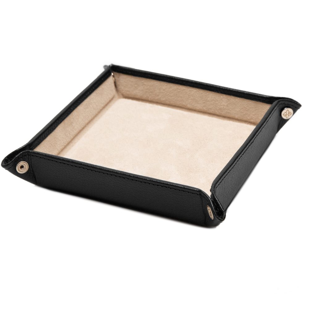 Alternative view of CAPRA ECRU Square Valet Tray