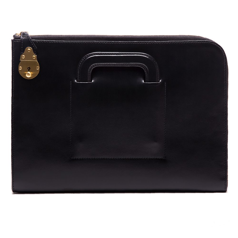 Alternative view of LEATHER BAGS Bakerloo Zipped Portfolio Case